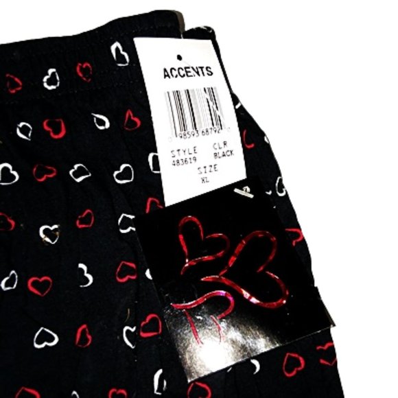Valentine's Hearts Boxer Shorts XL NWT - Picture 3 of 3